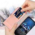 Miniatyrbillede 5 af 5: PU Læder Etui til Asus Rog Phone 5 - Visningsstativ, Kortholder Slot, Magnetisk Lukning - Flip Cover Sort