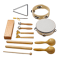 Miniatyrbilde 6 av 8: Orff Instrumentsett Musikalsk slagverk Barnehage Tidlig læringsverktøy Læremidler