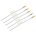 Miniatyrbilde 5 av 8: SMA til uFL/u.FL/IPEX/IPEX RF hunn adapter tilkoblingskabel messing Walkie-Talkie antenne 20cm