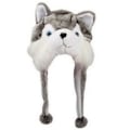 Miniatyrbilde 3 av 5: Søt vinterdyrelue med dusk og lange stropper - Perfekt for barn og voksne! Huskies