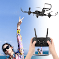 Miniatyrbild 6 av 8: RC-drönare optisk flödes-WIFI FPV Smart Follow hopfällbar RC-drönare Quadcopter