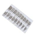 Miniatyrbillede 3 af 8: Ur Split Pins Alloy Ur Band Link Cotter Pins Spring Bars Værktøj i 18 forskellige størrelser