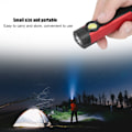 Miniatyrbillede 8 af 8: Bærbar COB Lilla Lys LED Lommelygte Mini Magnet Lommelygte 4 Tilstande USB Genopladelig Arbejdslampe 5W