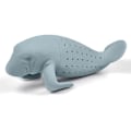 Miniatyrbilde 2 av 5: Økologiske Vaskbare Silikonfiltre Manatee Form Infuser Matkvalitet