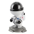 Miniatyrbillede 4 af 8: Stjerne LED natlys projektor USB astronaut stjerne projektor lampe RGB omgivende projektionslys børn fødselsdagsgave hvid