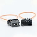 Miniatyrbilde 5 av 5: MOST Fiber Optisk Sløyfe Bypass HANN & HUNN Kit Adapter kompatibel med