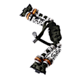 Miniatyrbild 3 av 8: Flätat Loop-armband för Mi Band 8pro Justerbart Snyggt Pärlar Andningsbart Loop-rem Vävt Armband för Män Kvinnor OD Grön