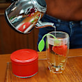 Miniatyrbillede 2 af 5: Silikon Te-Infuser: Praktisk Te-Sigte til Løse Blade