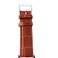 Miniatyrbillede 4 af 8: Moderigtigt armbåndsur til kvinder, analogt PU-armbåndsur (brunt)