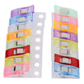 Miniatyrbilde 7 av 8: 100 stk Hemming Clips Fargerike Plast Patch-Work Sytilbehør med Oppbevaringsboks