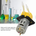 Miniatyrbillede 8 af 8: DC12V gul mikro vand flydende peristaltisk pumpe til akvarie laboratorie Analytisk 2*4 mm