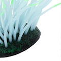 Miniatyrbillede 4 af 5: 1 stk. Fluorescerende Kunstig Søanemone Koral Akvarium Landskab Grøn