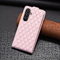 Pikkukuva 5 / 5: Samsung Galaxy A35 5G Kotelo Korttipidike Pystysuuntainen Käännettävä Nahkakansi - B11 Pinkki