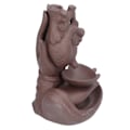 Miniatyrbillede 7 af 8: Keramisk Røgelse Brænder Vandfald Tilbageflow Røgelse Holder Ornament til Hjem Soveværelse Kontor Sauna SPA