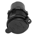 Miniatyrbillede 5 af 8: Bil USB-portlader QC4.0 PD-grænseflade Hurtigopladning 12-24V 60W med blå terminal til RV-både Motorcykler Oplader med 20cm/7.9in kabel