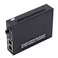 Miniatyrbillede 4 af 8: 2 porte Gigabit Ethernet-switch TBC‑MC3712E‑SFP Plug Play Stabile Robuste Computer-netværks-switche 100‑240VAU-stik