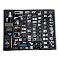 Miniatyrbild 1 av 8: 82st Symaskin set Multifunktionsspecifikationer Tillbehör för hemmet