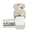 Miniatyrbilde 4 av 8: 4 stk BNC hann til BNC hunn rettvinklet albue adapterkontakt 50 ohm messingkontakt