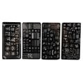 Miniatyrbillede 1 af 8: Negle stempling plader Stencils Mønster DIY Negle Printing Stempling skabelon Manicure Tool09-12