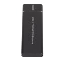 Miniatyrbild 6 av 8: M.2 NVMe SSD-hölje 6 Gbps Ultratunn Typ C-gränssnitt Aluminiumlegering Svart USB 3.1 till NVMe PCIe SSD-hölje för PC