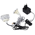 Miniatyrbillede 7 af 8: Farverige undervandslys 12V vandtæt LED-lampe med controller til pool spabad EU 230-240V