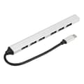 USB C 3.0 Hub Aluminiumlegering 7 portar 5.0Gbps Typ C Hub Expander för PC Laptop Notebook