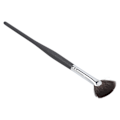 Miniatyrbillede 6 af 8: Fan Highlighter Brush Multipurpose Bløde Børster Vifteformet Makeup Brush til Highlighter Blush Løs Pudder
