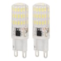 Miniatyrbild 4 av 8: 2 st G9 LED-lampor Dimbara 3W 270 Ljusflöde AC220V Multipel Skydd Liten Ljuskälla för Bordsvägg Taklampa