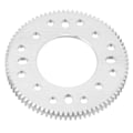 Pikkukuva 4 / 8: 80-hampainen, sylinterimäinen alumiinivaihde, suora hammas, hidastuvuus ylinopeudella 32 mm