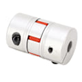 Miniatyrbild 6 av 8: Plum flexibel axelkoppling D40 L65 ID 12mm 6500rpm Hög vridning Aluminiumlegering Plum flexibel koppling