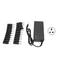 Bærbar strømadapter DC 90W Universal erstatningsstrømforsyning for bærbar PC med 23 DC-adaptere UK-plugg