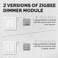 Miniatyrbild 5 av 5: Zigbee Graffiti Smart Home Dimmer Switch På/Av-brytare App Fjärrkontroll Timer Smart Dimningsbrytare