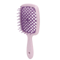 Miniatyrbild 1 av 6: Professionell detangling paddelborste för snabb föning - mörk färg Purple purple handle