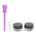 Miniatyrbillede 1 af 8: 4 stk Silikone Eyeliner Værktøj Vandtæt Langtidsholdbar Eyeliner Guide Spatel til Makeup Artist Lilla