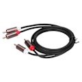 Miniatyrbillede 7 af 8: 2RCA han til 2RCA han lydkabel guldbelagt dobbelt til RCA ledning til tv til forstærker1M/3.3ft