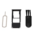 Miniatyrbilde 2 av 8: Sim-kortbrettsett Plastbørste utløserstift Lagringskortsporholder Smarttelefontilbehør for Galaxy A20