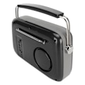 Pikkukuva 6 / 8: Retro Radio Bluetooth Kaiutin Kannettava Kädessä pidettävä HiFi Stereo Ääni Söpö vanhanaikainen radiokaiutin juhliin ulkona musta