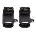Pikkukuva 6 / 8: 2 kpl Garmin to Type C Female Adapter Professional Mini USB C -sovitin Garmin Smart Watch
