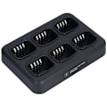 Miniatyrbilde 5 av 8: Walkie-Talkie seksveis lader sikker ladebase for PD780 PD702 PD782 PD502 PD792 PD782G PD702G PD562GEU plugg