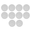 Miniatyrbild 4 av 8: 10 st 5 tums mjuka densitetsgränssnittsdynor, utbyte av slipsvamp Bufferkudde Sander Bufferkuddar 6 hål