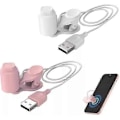 Miniatyrbillede 1 af 5: 2024 Ny Auto Clicker til Smartphone, Justerbar Hastighed Fysisk Clicker hvid