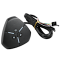 Miniatyrbillede 6 af 8: PC Power-knap Dual Power Switch Robust Meget holdbar ABS Desktop Computer Switch til stationær computer