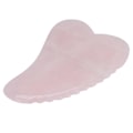 Pikkukuva 5 / 8: Ruusukvartsin Gua Sha -työkalu, kannettava, kipua lievittävä kaavintalevy olkapäille, vatsalle ja jaloille