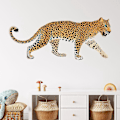 Miniatyrbillede 1 af 5: 1 stk. Jaguar Leopard Vægmærke Vægdekoration til Stue, Soveværelse, Køkken, Badeværelse