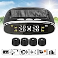 Miniatyrbillede 1 af 5: Bil TPMS Sensorer Dæktryksovervågningssystem Trådløs Solar Auto Dæk Diagnoseværktøj Tester Alarm Kit Digitalt Tilbehør St1m290 -GSL
