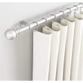 Miniatyrbilde 5 av 5: Sett med 2 justerbare veggfester for solid metallgardinstang