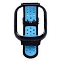 Miniatyrbilde 6 av 8: Reservearmbånd med deksel for Honor Watch 4 Silikon PC Multi Huller Justerbare Beskyttende Armbånd Deksel Svart Blå