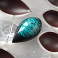 Miniatyrbillede 4 af 4: Polykarbonat chokoladeform/bageform med lotusforme