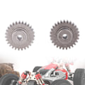 Pikkukuva 4 / 8: 27T moottorin vaihde lisävaruste WLtoys 144001 1/14 nelivetoinen seos RC-auto (valkoinen messinki)
