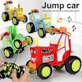 Miniatyrbild 2 av 3: Rc Stunt Crazy Dansande Bil Ljus Musik Swing Cool Dansande Rolig Barnleksaksbil Perfekt Gåva Kompatibel Med Barn Blå